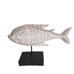 Wooden Fish Table Decoration