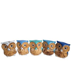 Wooden Owl Table Decoration