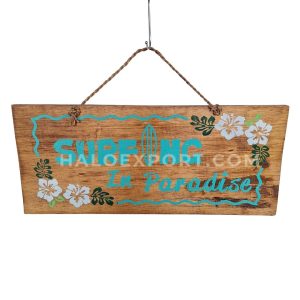Wooden Custom Written Sign Board Wall Hanging
