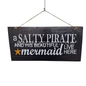 Wooden Custom Written Sign Board Wall Hanging