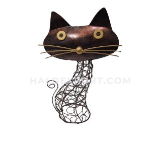 Cat Metal Handicraft Decoration