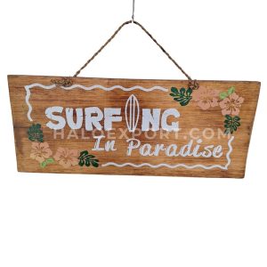Wooden Custom Written Sign Board Wall Hanging