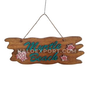 Wooden Custom Written Sign Board Wall Hanging
