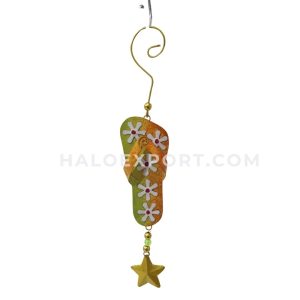Sandals With Star Metal Hanging Handicraft