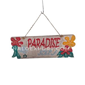 Wooden Custom Written Sign Board Wall hanging