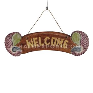 Wooden Custom Written Sign Board Wall Hanging