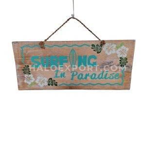Wooden Custom Written Sign Board Wall Hanging