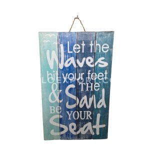 Wooden Custom Written Sign Board Wall Hanging
