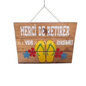 Wooden Custom Written Sign Board Wall Hanging