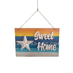 Wooden Custom Written Sign Board Wall Hanging