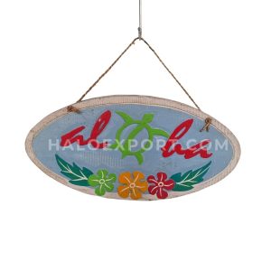 Wooden Custom Written Sign Board Wall Hanging